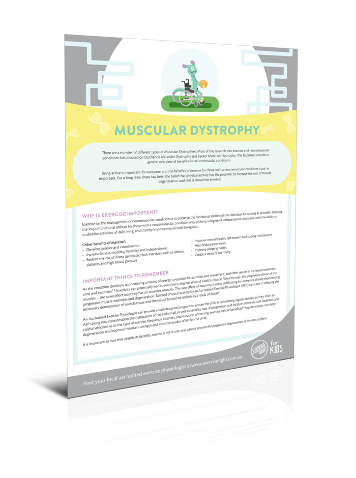Exercise Right for Kids Muscular Dystrophy Exercise Right